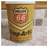 Phillips 66 Trop-Artic Oil with Alaska Puzzle Can - unopened.