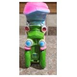 Vintage Ceramaster ceramic "Antique Model A" squished car coin bank - made in Japan c1971