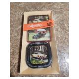 General Tire Collectibles Classic Car Coaster & Playing Card Set unopened