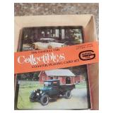 General Tire Collectibles Classic Car Coaster & Playing Card Set unopened