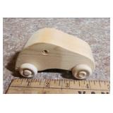Handcrafted Wooden Toy Car Set