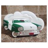 1957 Green and White Classic Car Decorative Magnet