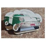1957 Green and White Classic Car Decorative Magnet