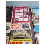 Vintage Auto and Travel Magazines and Promotional Advertisements - many from the 1950