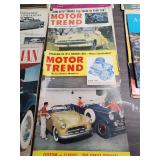 Vintage Auto and Travel Magazines and Promotional Advertisements - many from the 1950
