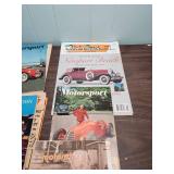 Vintage Auto and Travel Magazines and Promotional Advertisements - many from the 1950
