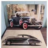 Classic Car Advertising Collection featuring 1930