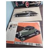 Classic Car Advertising Collection featuring 1930