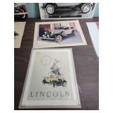 Classic Car Advertising Collection featuring 1930
