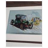 Cars of Yesteryear by Bob Pettes - Complete Print Portfolio - in original packaging