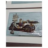 Cars of Yesteryear by Bob Pettes - Complete Print Portfolio - in original packaging