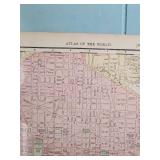 1800s Virginia and Washington DC Atlas Maps - inside acrylic case