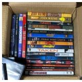 Mixed Genre DVD Movie Collection - Qty 25 - including John Wayne, Star Wars Revenge of the Sith, Alien and the Golden Compass