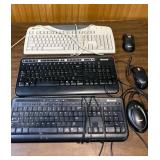 Computer Keyboard and Mouse Bundle