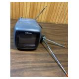 Vintage Emerson Compact Portable TV with Built-in Antenna