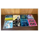 Vinyl LP Records and a learning French Language vinyl set