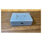 Metal Storage Box with Lock - has key