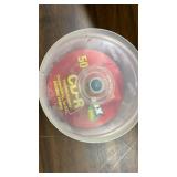 Office Supplies bundle - paper pads, mouse pad, can of pencils, calculator paper, labels, black CD-Rs and more