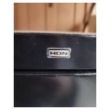 4-Drawer Hon Metal File Cabinet 15W x 24.5D x 52.25H - good condition, just a little dusty  (non-locking)