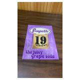 1979 Grapette Soda Calendar Display Sign