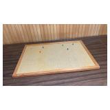Cork Board with Wood Frame