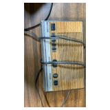 Belkin N300 WiFi Router and two vintage alarm clocks including one GE (both alarm clocks power on, otherwise untested)