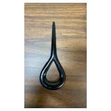 Personal Care lot - Norelco shaver, curling iron, hair pin, shower curtain rings, scale (untested), eyeglasses, and a travel storage bag