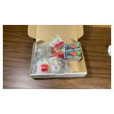 Suction cup rack for bathtub/shower, glass carpet protectors for under furniture feet, drain savers, and manual hand powered mini flashlights