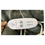 Leg blanket with heated foot massage pad - keep your legs and feet warm and massaged this winter - tested, works