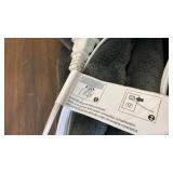 Leg blanket with heated foot massage pad - keep your legs and feet warm and massaged this winter - tested, works
