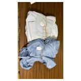 Queen Size Cotton Sheet Sets - both have full sets and pillow cases