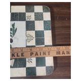 Decorative Fruit Design Cork-Backed Placemats Set