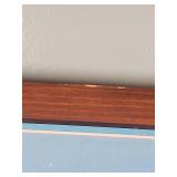 Vintage Colorado Mountain Landscape Clock Framed - clock untested.  Needs C battery