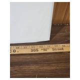 French Doors by Christian Peacock - Eiffel Tower Photography Print - in original wrapper (wrapper is torn). good condition