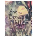 Poppy Love by Annie Benson Miller - Framed Art Print