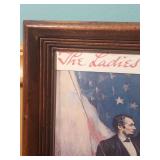 1919 Ladies Home Journal American Historical Print