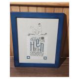 Cross Stitch Framed Art Collection - excellent condition wood frames!