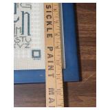 Cross Stitch Framed Art Collection - excellent condition wood frames!