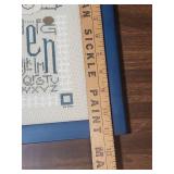 Cross Stitch Framed Art Collection - excellent condition wood frames!