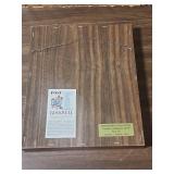 Vintage Norman Rockwell Triple Self-Portrait Print in Wood Frame - has 3D effect - was originally purchased right after publication. - Excellent Condition