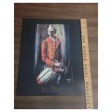 Colonial Style Military Art Print Set