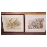 Original Watercolor Art Prints from Willy Seiler - painted in Japan