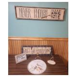 Home Decor Wall Art Collection - kitchen and friends themes