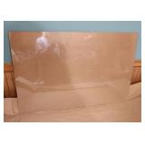 Glass and cardboard for picture frame - never used still in paper wrapper from the store.  34" x 23"