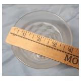 Set of 7 Fostoria American Clear (Stem 2056) footed ice tea tumblers