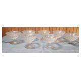 Fostoria American Clear (Stem 2056) Low Sherbert Cups - set of 7