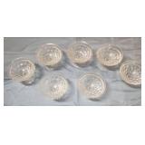 Fostoria American Clear (Stem 2056) Low Sherbert Cups - set of 7