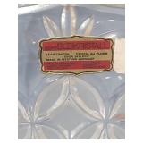 German Bleikristall Large Lead Crystal Compote