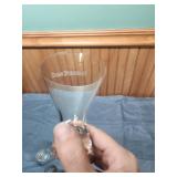 Two Don Pedro Liquor Glasses and a Tequila Rose shot glass