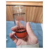 Two Don Pedro Liquor Glasses and a Tequila Rose shot glass